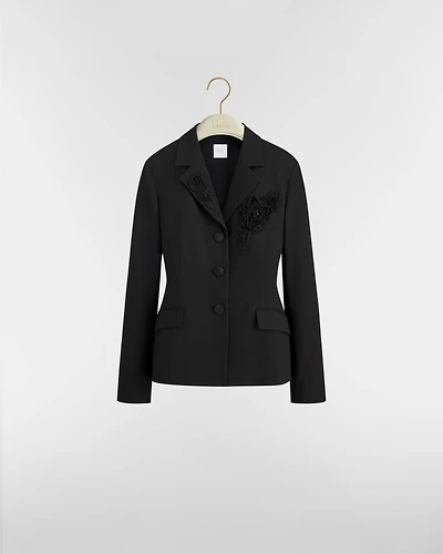 Embroidered Bar Jacket