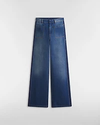 High-Waist Flared Jeans