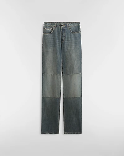 Regular-Fit Jeans with Patches