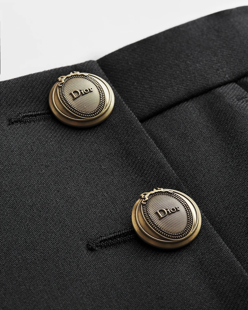 Loose-Fit Pants with Dior Médaillon Buttons
