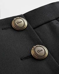 Loose-Fit Pants with Dior Médaillon Buttons