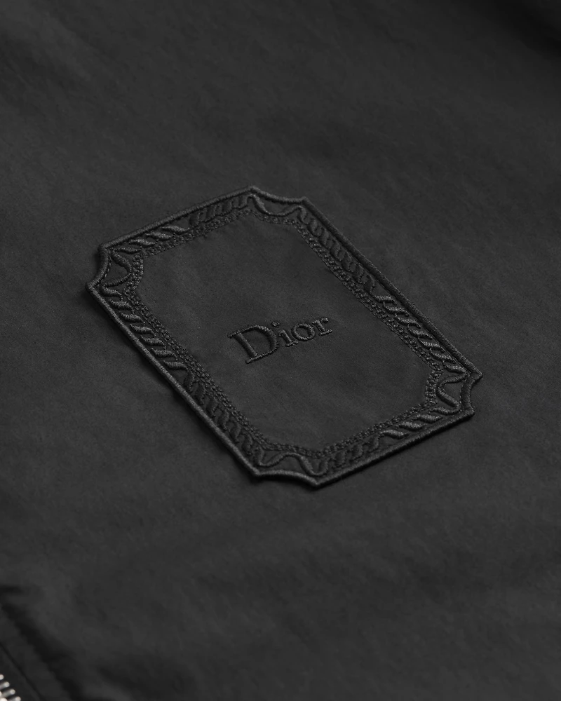 Zipped Shirt with Dior Médaillon Patch