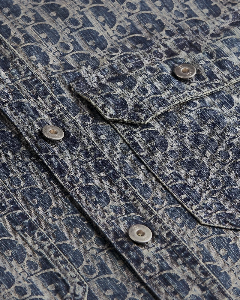 Dior Oblique Denim Overshirt