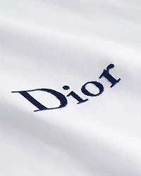 T-Shirt with Dior Embroidery
