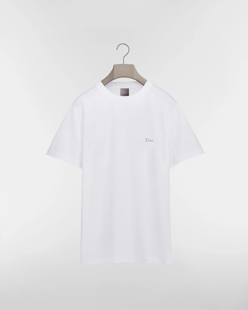 T-Shirt with Dior Embroidery
