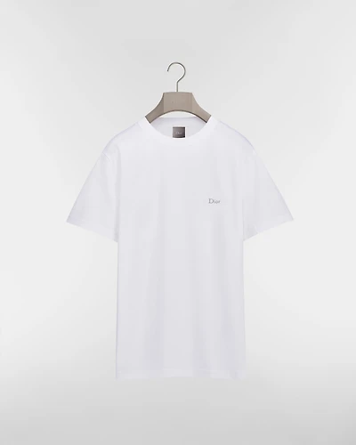 T-Shirt with Dior Embroidery