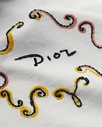 Dioriviera Oversized Embroidered T-Shirt