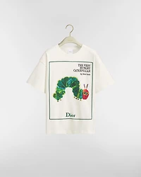 Oversized Embroidered Book Cover T-Shirt