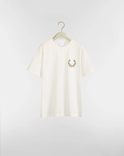 Dioriviera Dior Médaillon Embroidered Fitted T-Shirt