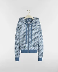 Dioriviera Zipped Cardigan with Hood