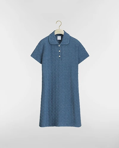 Short Macrocannage Dress