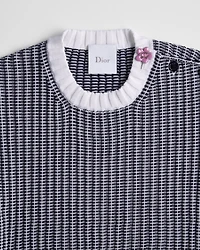 Dioriviera Short-Sleeved Fitted Sweater