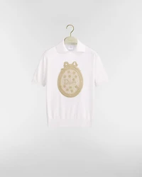 Dioriviera Dior Médaillon Short-Sleeved Sweater