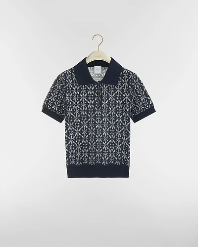 Dioriviera Short-Sleeved Sweater