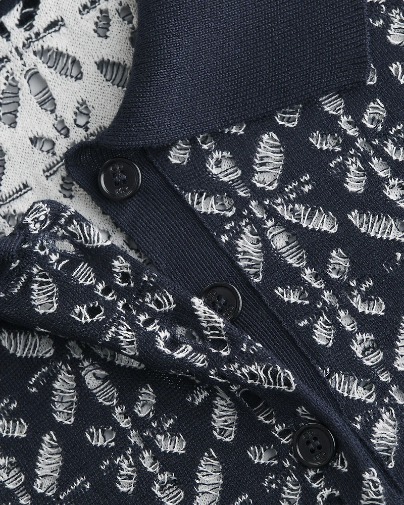 Dioriviera Short-Sleeved Sweater