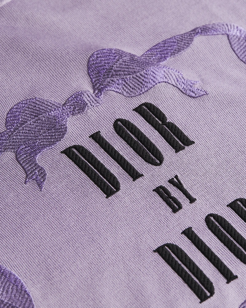 Book Cover Short-Sleeved Sweater