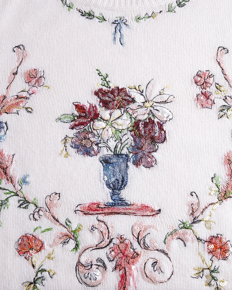 Dioriviera Embroidered Sweater