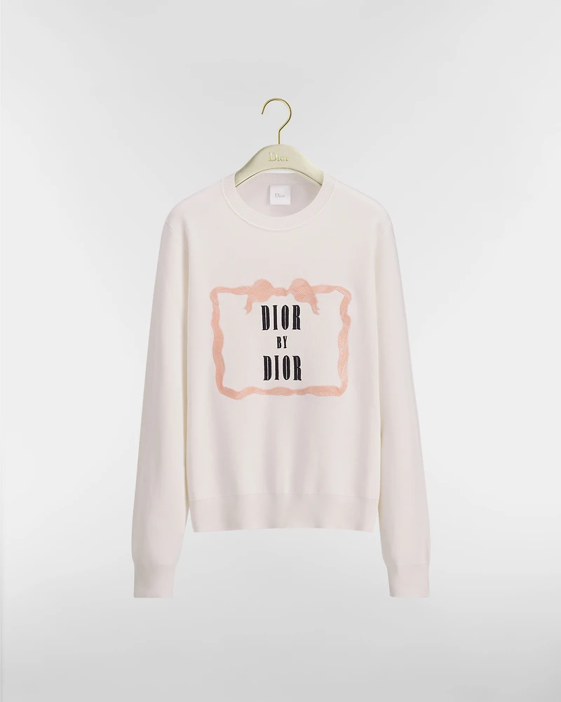 Book Cover Embroidered Sweater