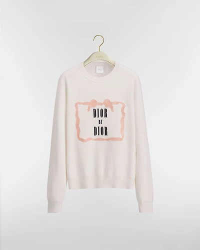 Book Cover Embroidered Sweater