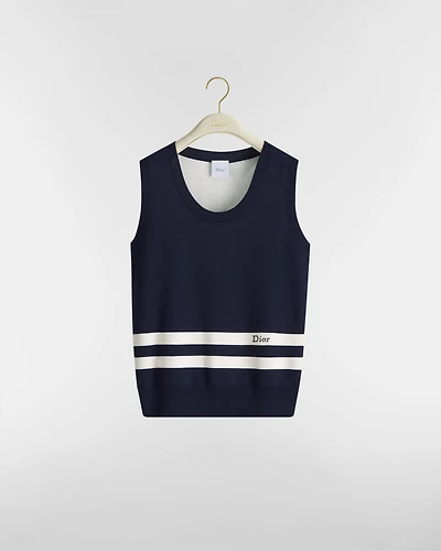 Dior Marinière Fitted Sweater Vest