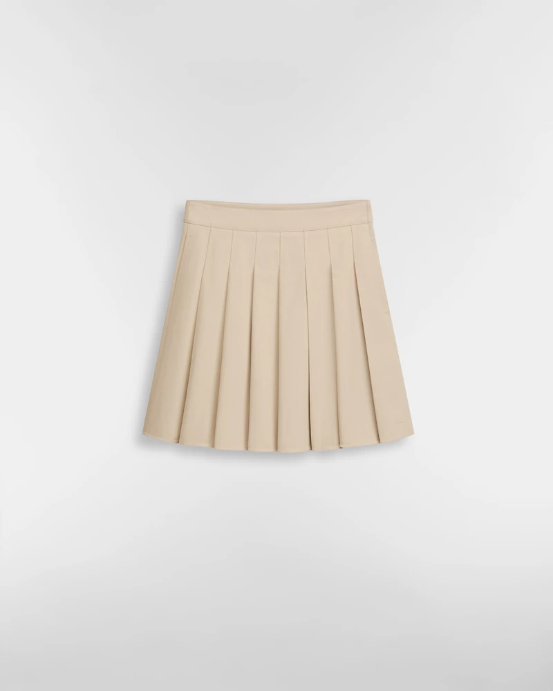 Pleated Miniskirt