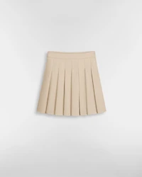 Pleated Miniskirt