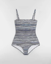 Dioriviera Dior Marinière One-Piece Swimsuit