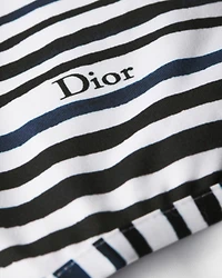 Dioriviera Dior Marinière One-Piece Swimsuit