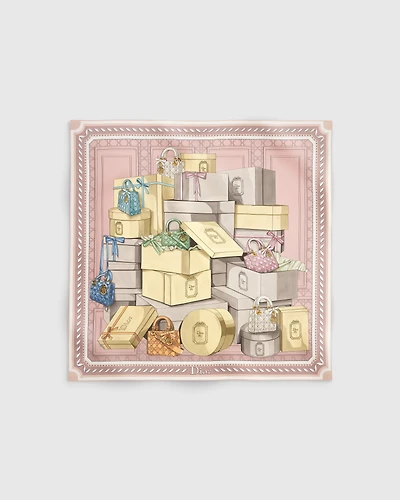 Dior Treasures 90 Square Scarf