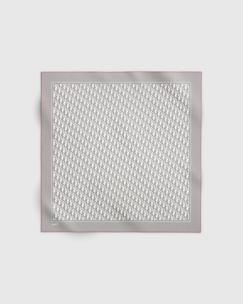 Dior Oblique 90 Square Scarf