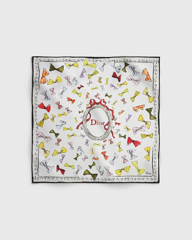Dioriviera Dior Bows 90 Square Scarf