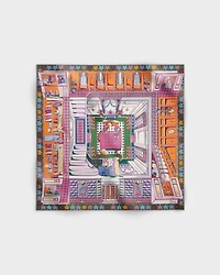 Inside Dior Avenue 90 Square Scarf