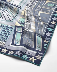 Inside Dior Avenue 90 Square Scarf
