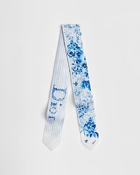 Dioriviera Toile de Jouy Floral Garden Maxi Mitzah Scarf
