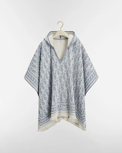 Dioriviera Dior Oblique Hooded Poncho