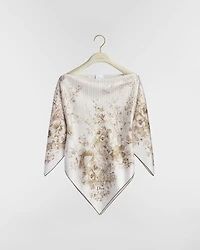 Dioriviera Toile de Jouy Floral Garden Dior Silk Top