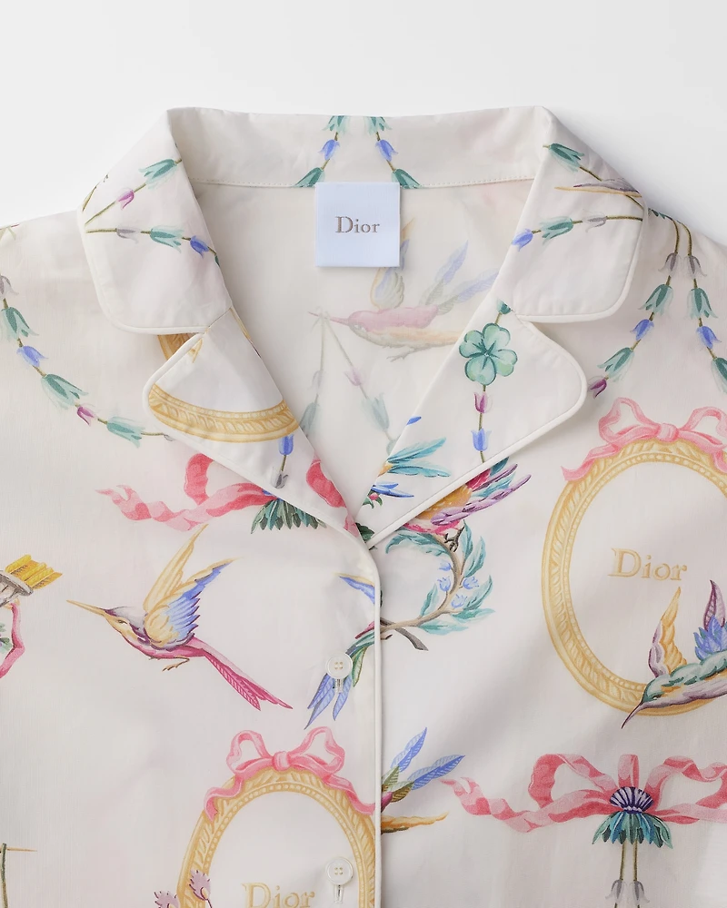 Dior Qixi Belted Shirtdress