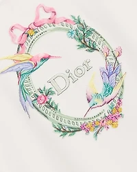 Dior Qixi Embroidered Fitted T-Shirt