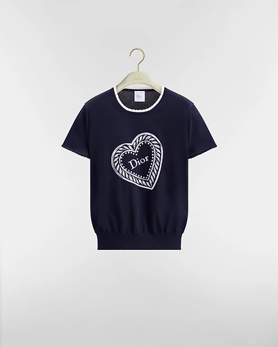 Dior Qixi Short-Sleeved Sweater