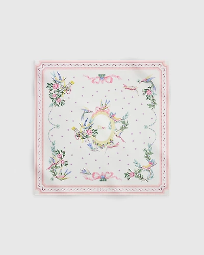 Dior Qixi Dior Colibri 90 Square Scarf