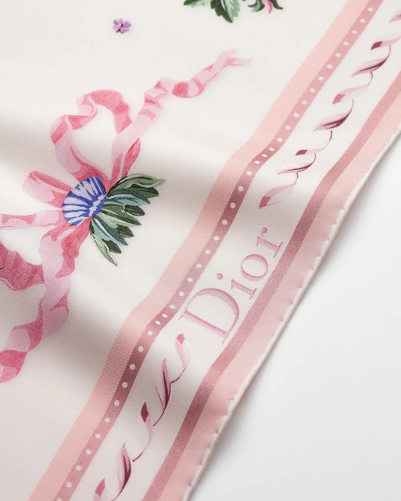 Dior Qixi Dior Colibri 90 Square Scarf