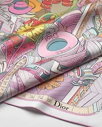 Dior Atelier 90 Square Scarf