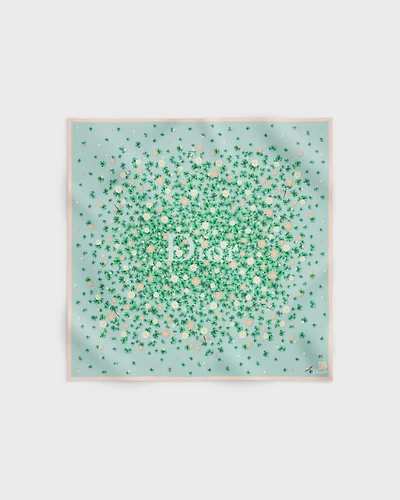 Dior Water Lily 90 Square Scarf