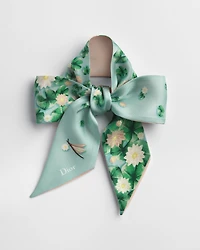 Dior Water Lily Mitzah Scarf
