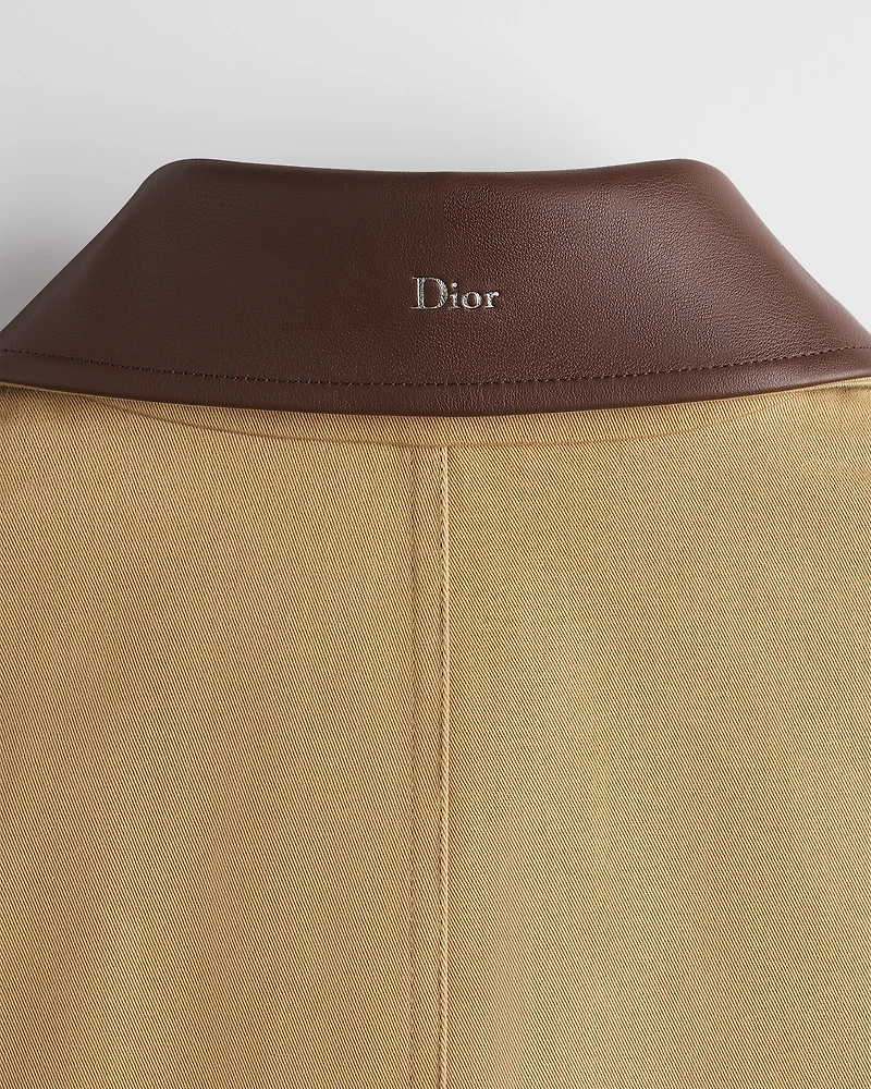 Classic Coat with Dior Embroidery