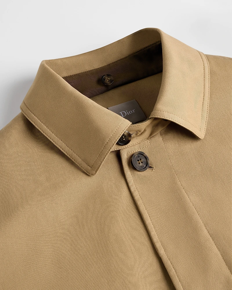 Classic Coat with Dior Embroidery