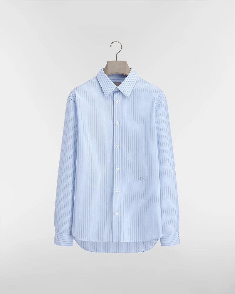 Shirt with Dior Embroidery