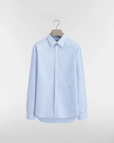 Shirt with Dior Embroidery