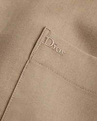 Shirt with Dior Embroidery