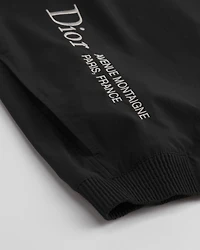 Zipped Shirt with Dior Montaigne Embroidery
